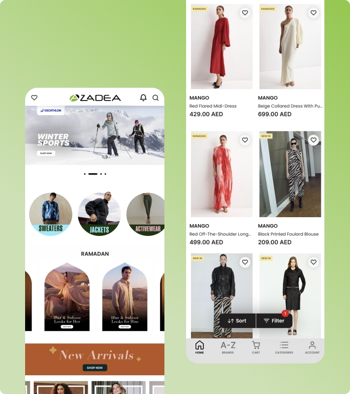 Azadea Fashion and Lifestyle App